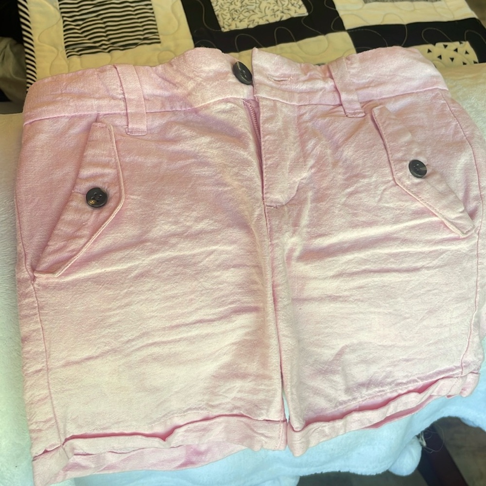 Janie and Jack light pink shorts